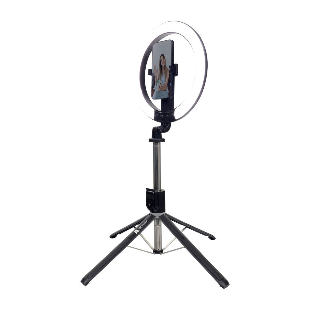 ARO DE LUZ 26 CM LED + TRIPODE 2.1 M- DX260 JAL