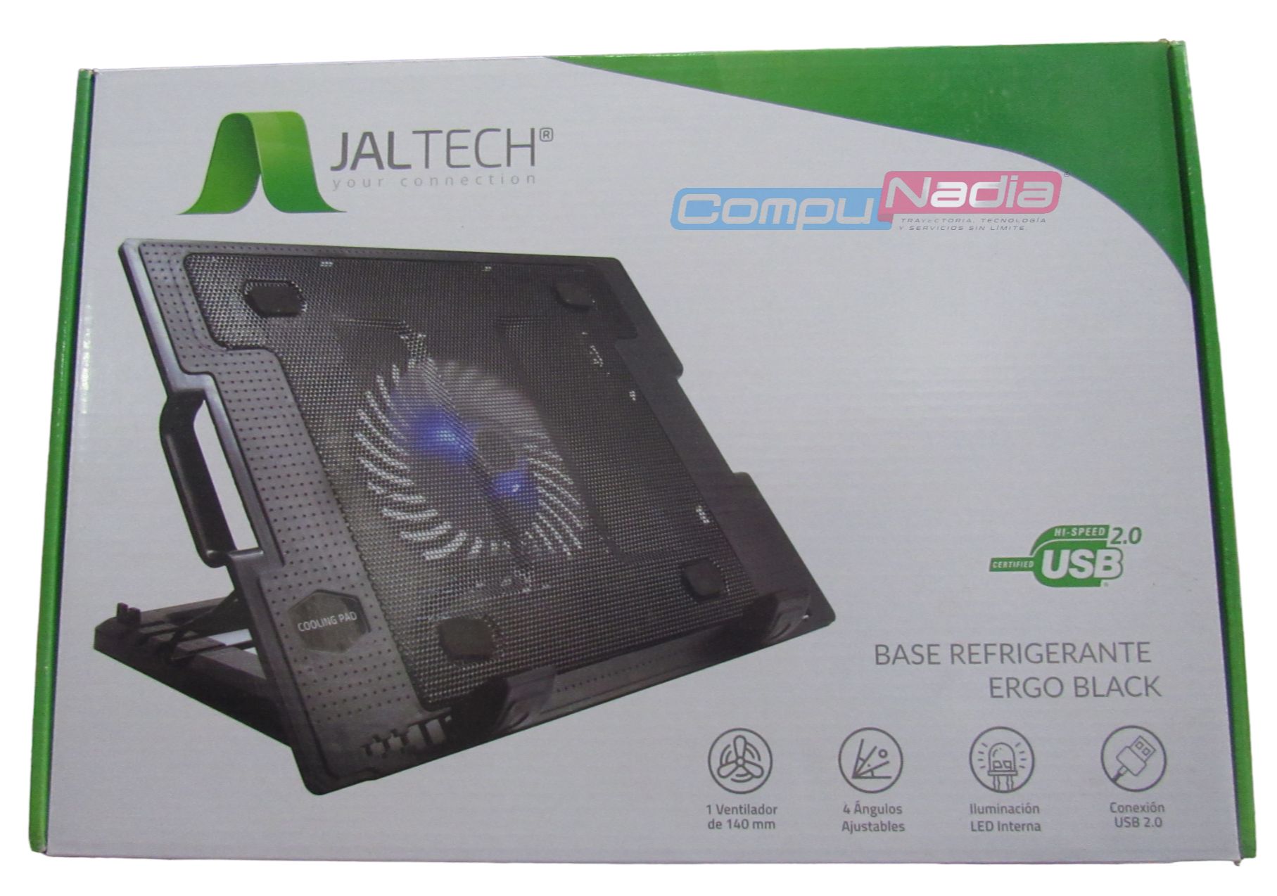 BASE REFRIGERANTE ERGONOMICA PARA PORTATIL JALTECH