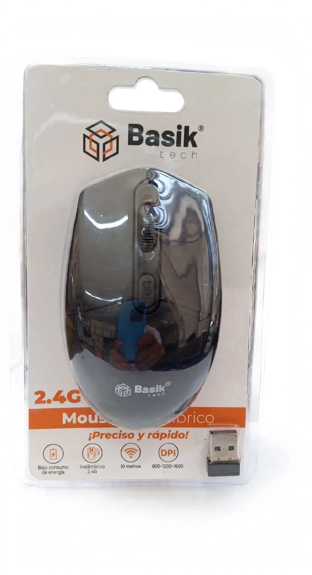 MOUSE INALAMBRICO 2.4G BSK 4D