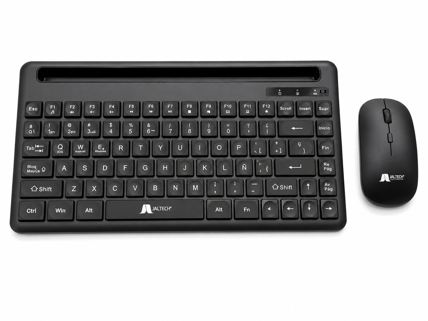 COMBO TECADO Y MOUSE  2.4 BT RECARG JAL 11768