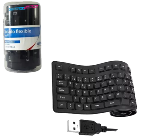 TECLADO FLEXIBLE UNITEC 13010