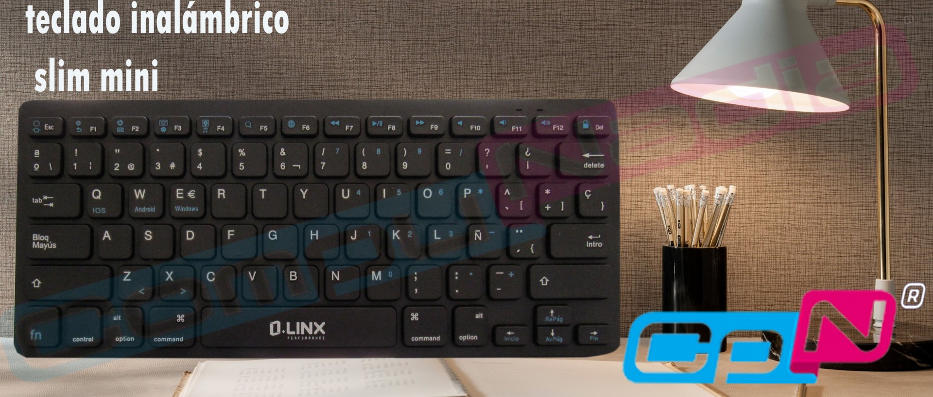 TECLADO INALAMBRICO MINI SLIM TB-300