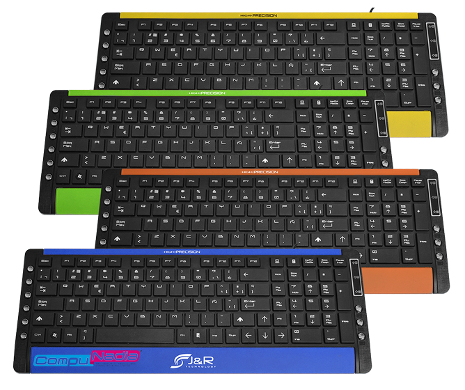 TECLADO MULTIMEDIA JYR TMJR 002 GARANTIA DE PRUEBA