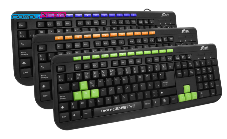 TECLADO USB MULTIMEDIA TMJR005 JYR