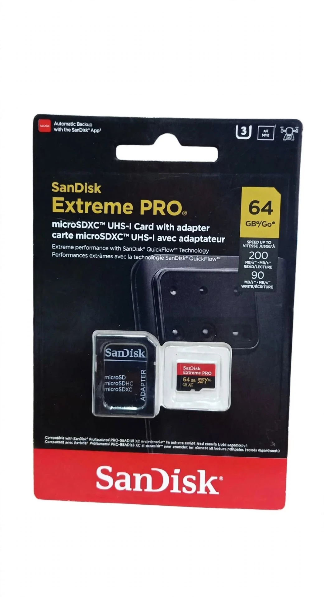 TARJETA MICRO SD SANDISK EXTREME PRO 64GB