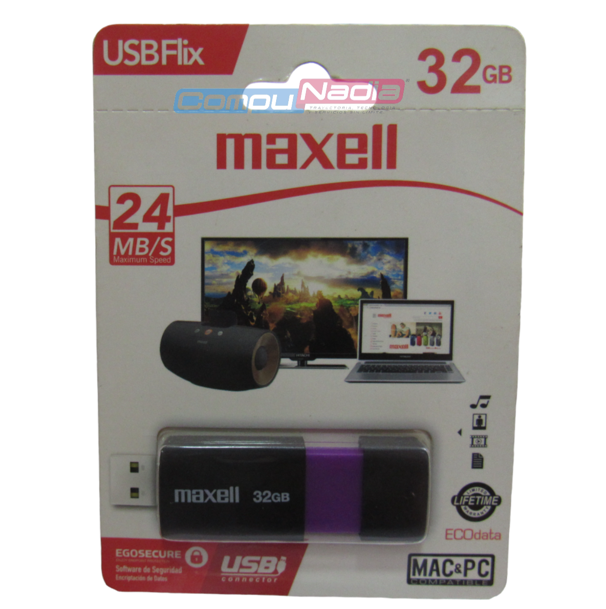 MEMORIA USB MAXELL 32GB
