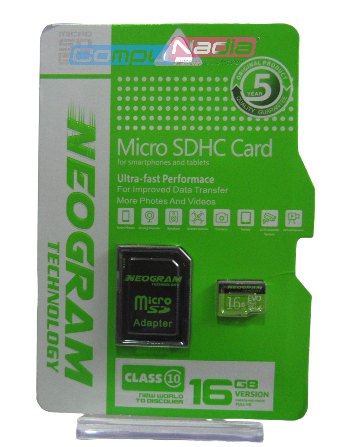 MICRO SD NEOGRAM 16GB