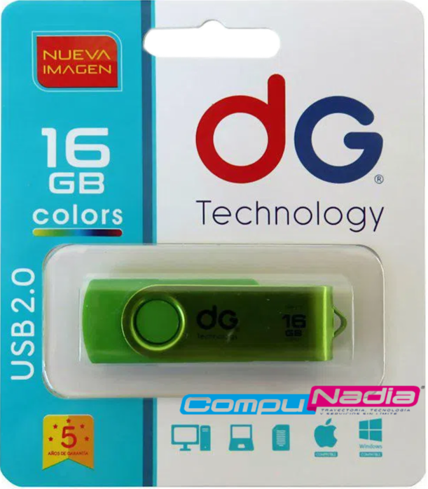 MEMORIA USB DG TECHNOLOGY 16GB