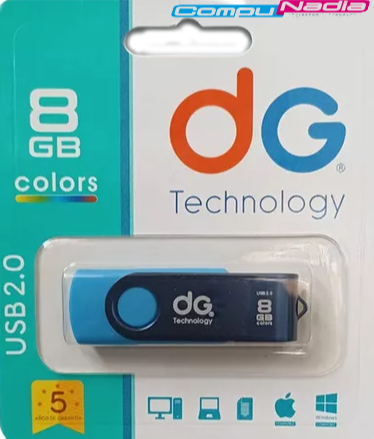 MEMORIA USB DG TECHNOLOGY 8GB