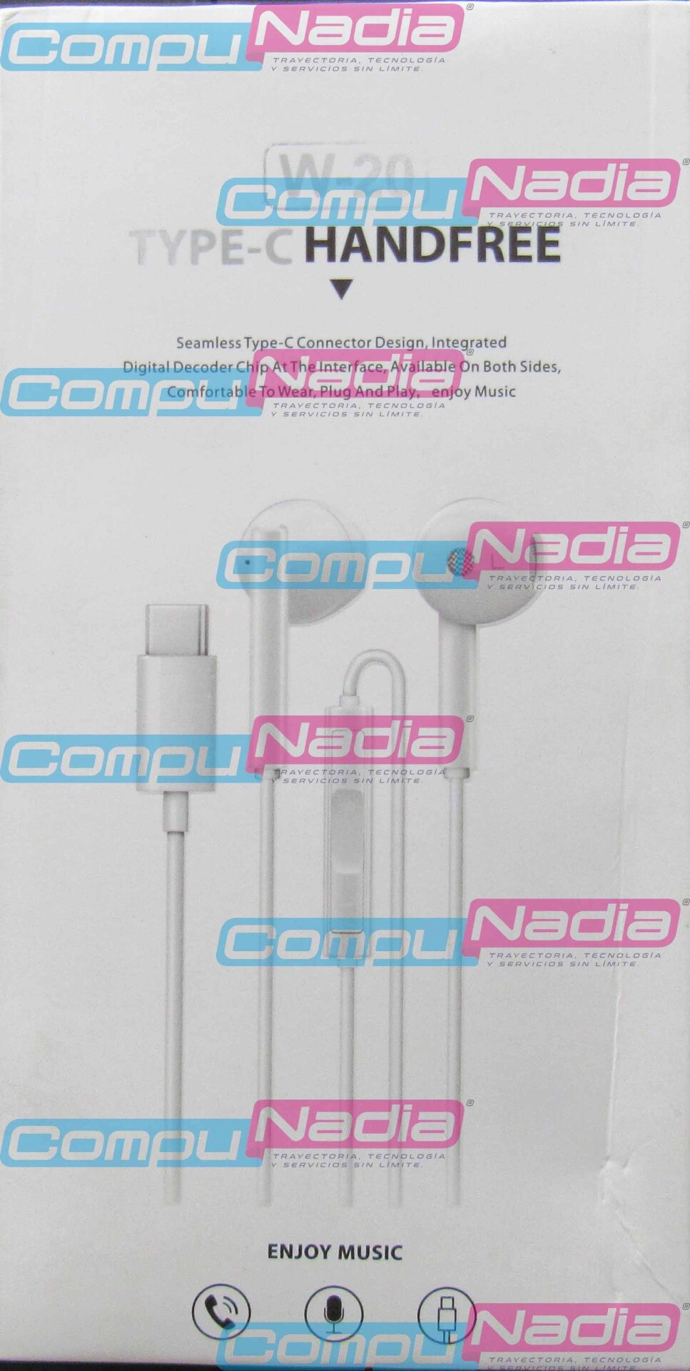 AUDIFONOS MANOS LIBRE TIPO C W-20