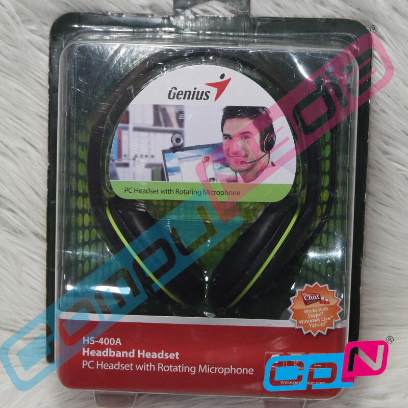 DIADEMA CON MICROFONO HS-400A GENIUS