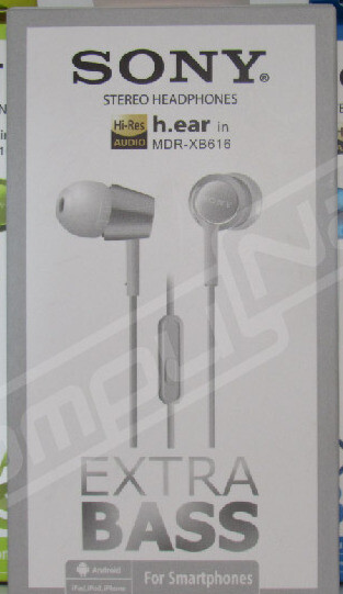 SONY STEREO HEADPHONES MDR-XB616