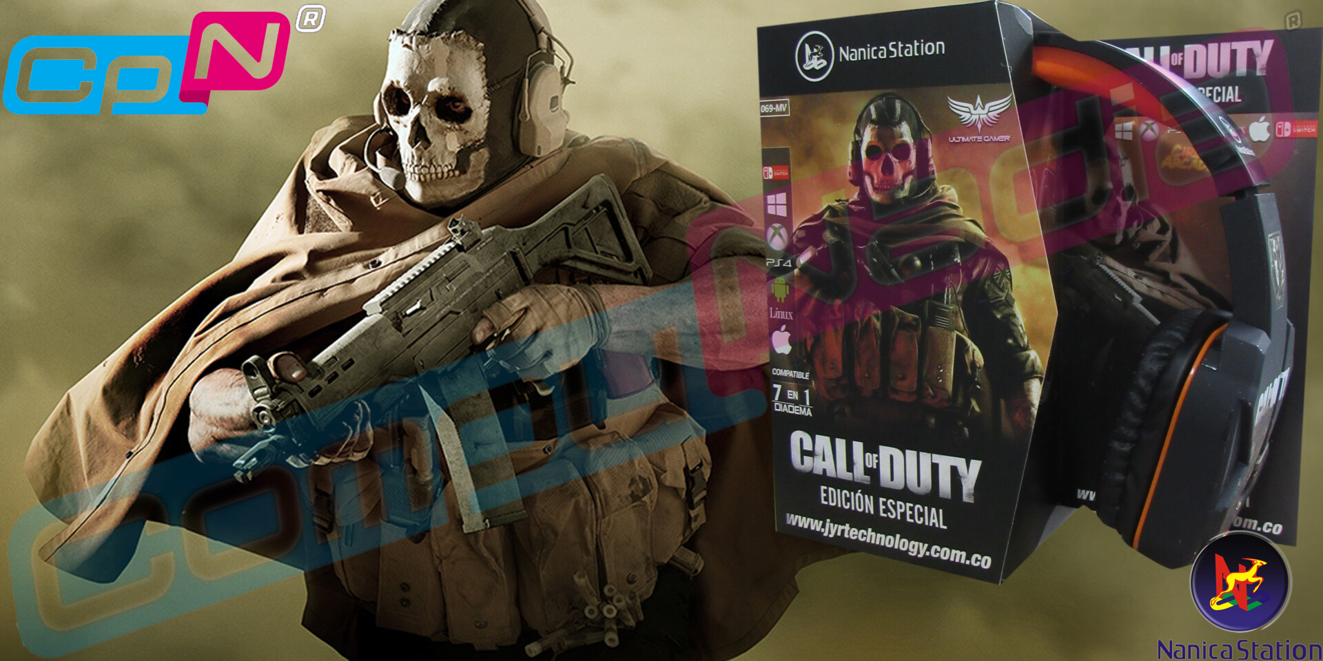 DIADEMA ULTIMATE GAMER NANICA STATION