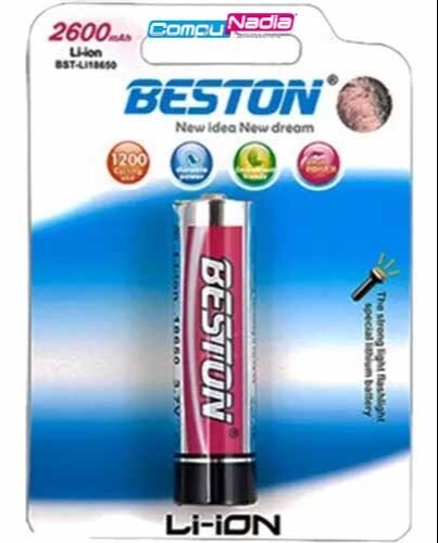 BATERIA RECARGABLE BESTON BST-Li18650 2600 mAh