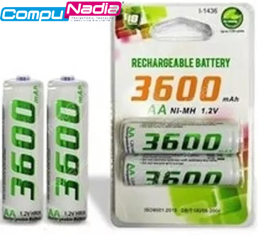 BATERIAS RECARGABLE AA IRONBAT 1-1436