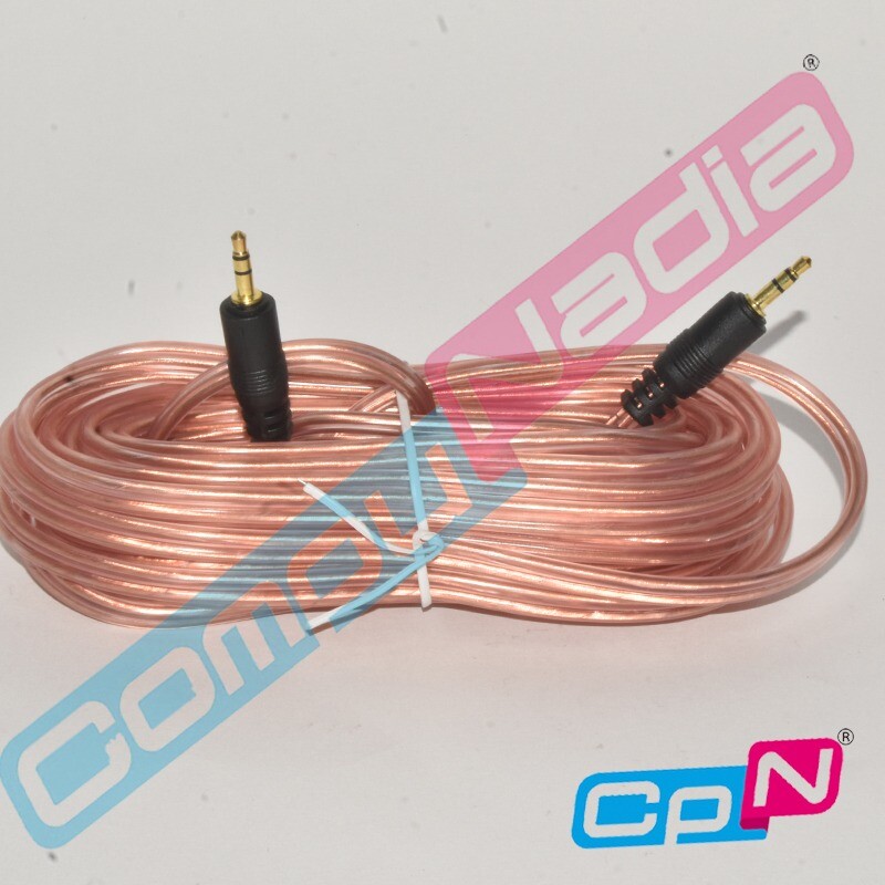 CABLE BLINDADO DE AUDIO UNO POR UNO 7.5 METROS