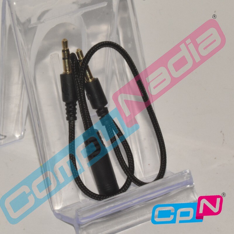 CABLE CONVERTIDOR DE AURICULARES 3.5  MM