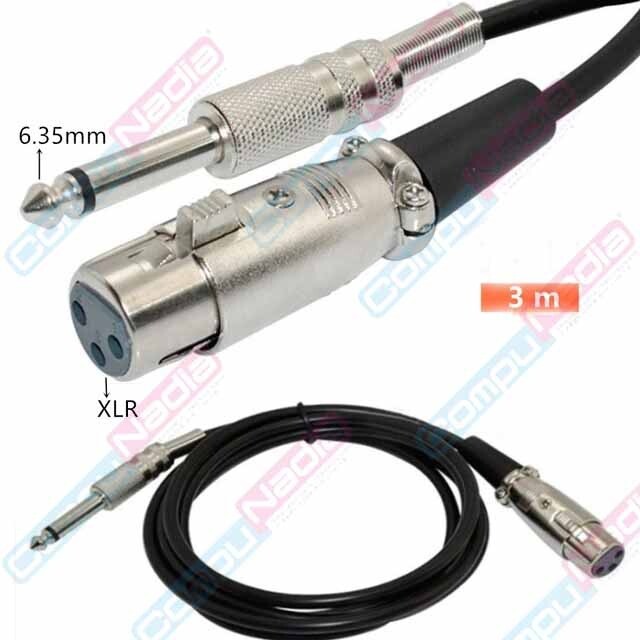 CABLE PLUG 3.5 MILIMETROS A 2 PULGADAS 1 CUARTO TS MONOFONICO DIGITAL HEMBRA