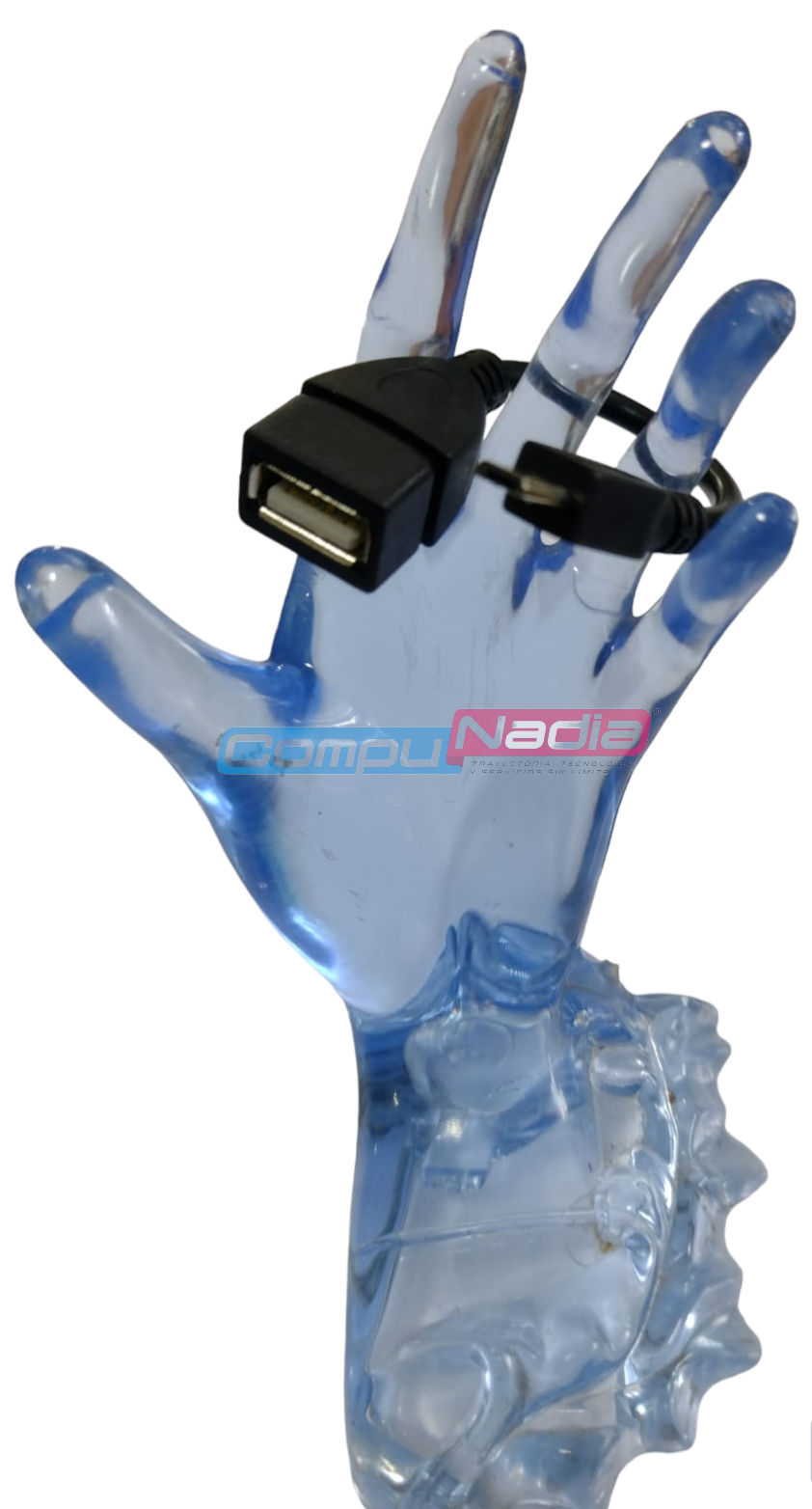 CABLE OTG V8 USB 10 CM EXA