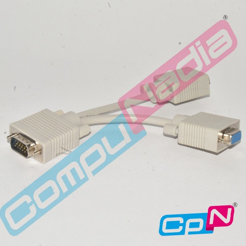CABLE Y VGA MACHO A DOBLE VGA EMBRA