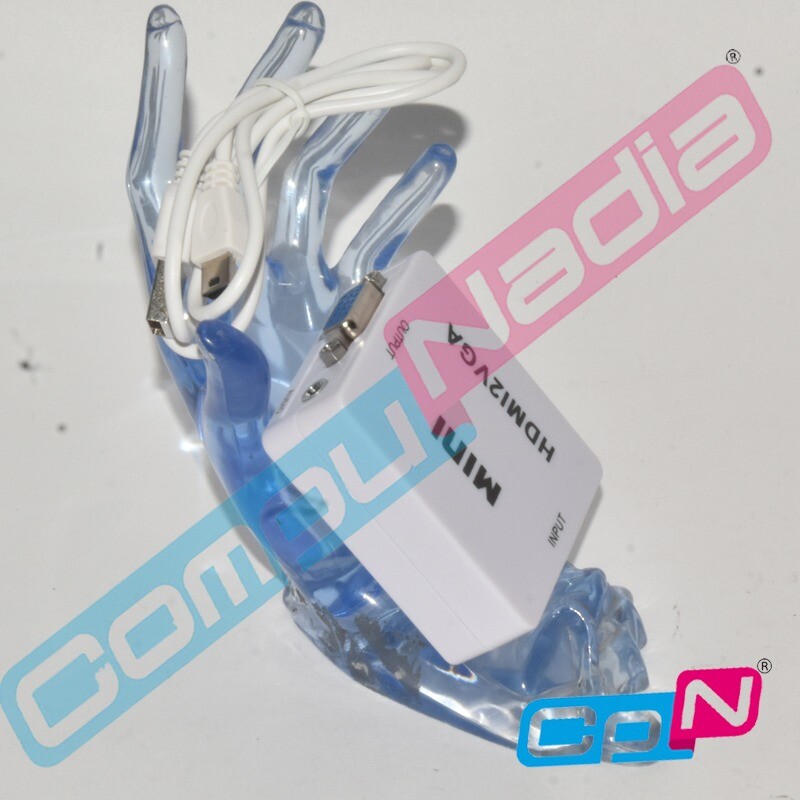 CAJA CONVERTIDORA DE HDMI A 2VGA