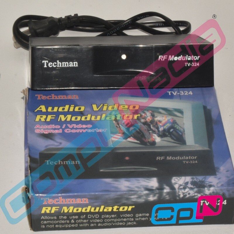 CONVERTIDOR DE AUDIO Y VIDEO RF