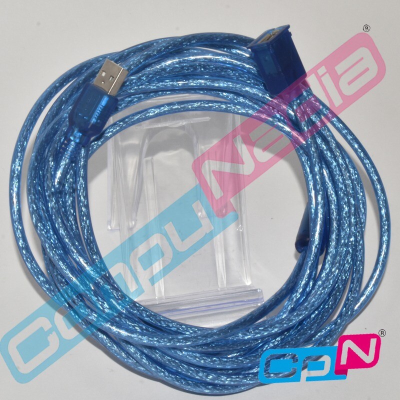 CABLE EXTENSION USB BLINDADO CON FILTRO 5 METROS