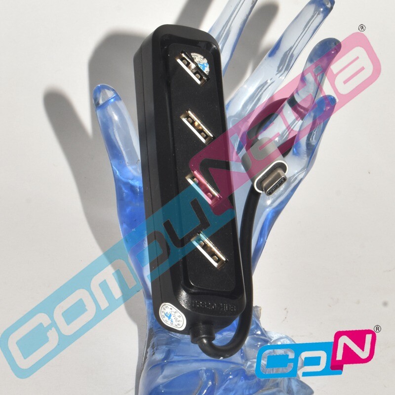 SWITCH TIPO C 4 PUERTOS USB