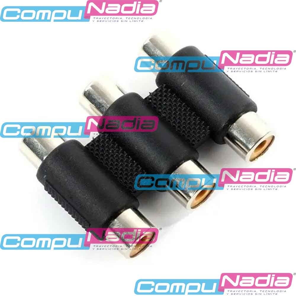 ADAPTADOR EXTENSOR TRIPLE RCA