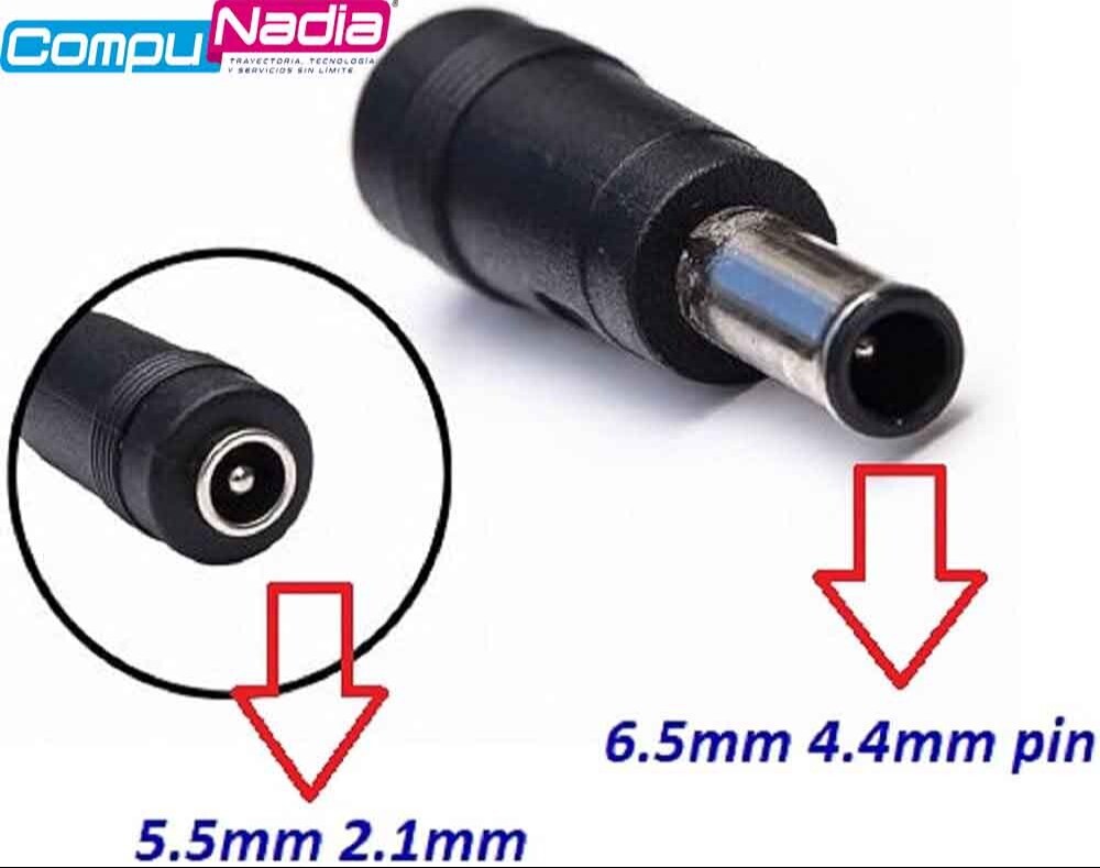ADAPTADOR CONECTOR 5.5 MM A 6.5 MM