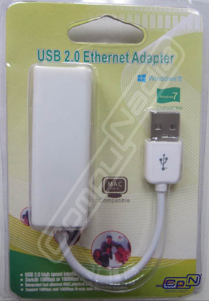ADAPTADOR USB 2.0 A ETHERNET