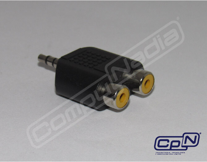 CONVERTIDOR 3.5 A 2 RCA HEMBRA