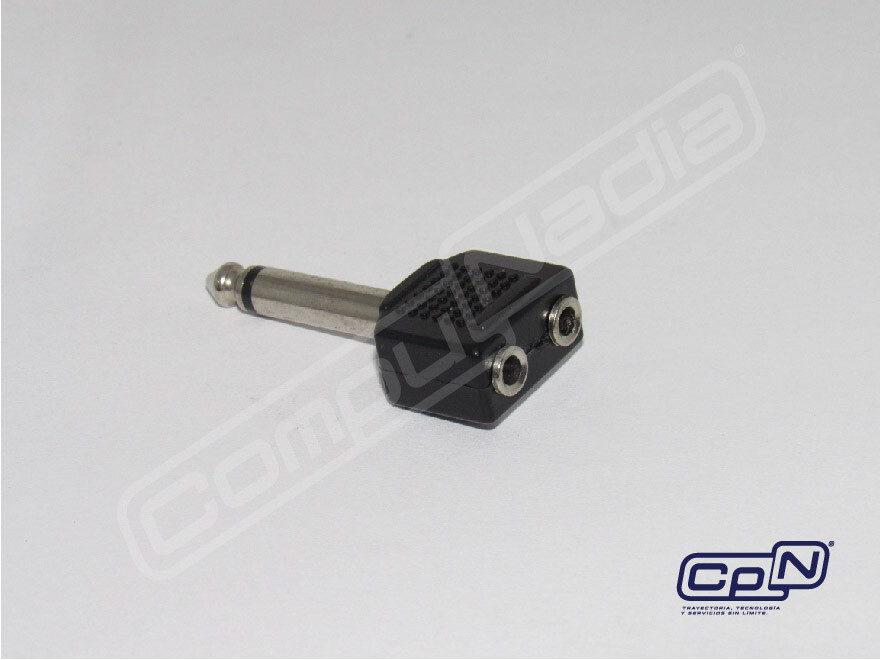 CONVERTIDOR DE AUDIO 6.5 A 2 3.5 HEMBRA
