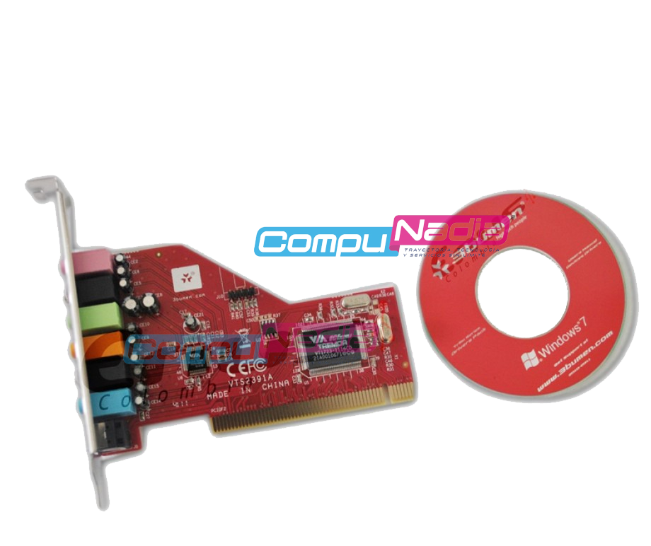 TARJETA DE SONIDO PCI EXPRESS 6 CANALES TRIBU-370