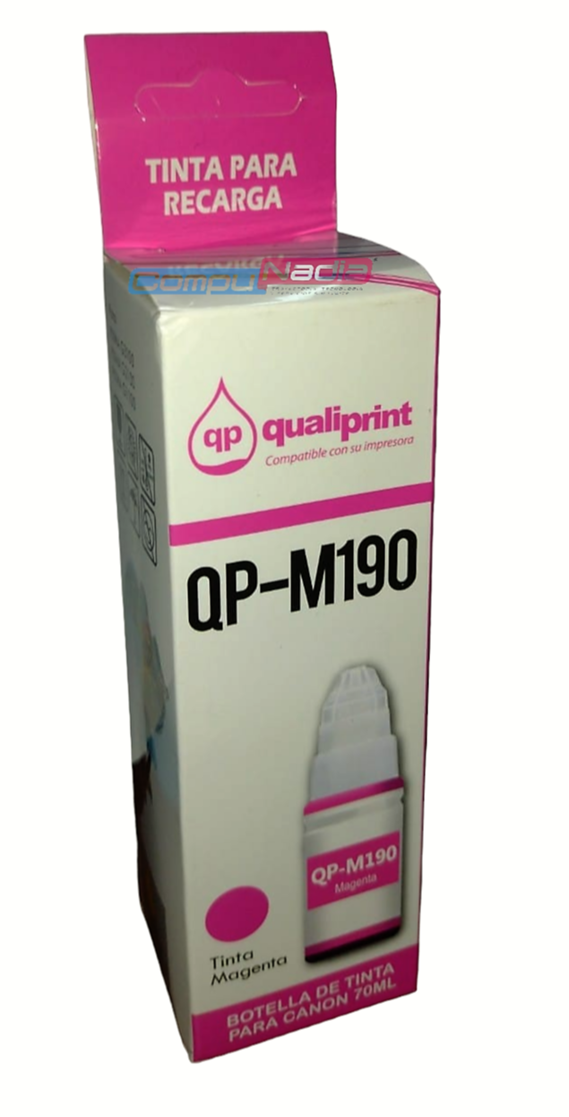 TINTA CANON QP M190 MAGENTA GENERICA