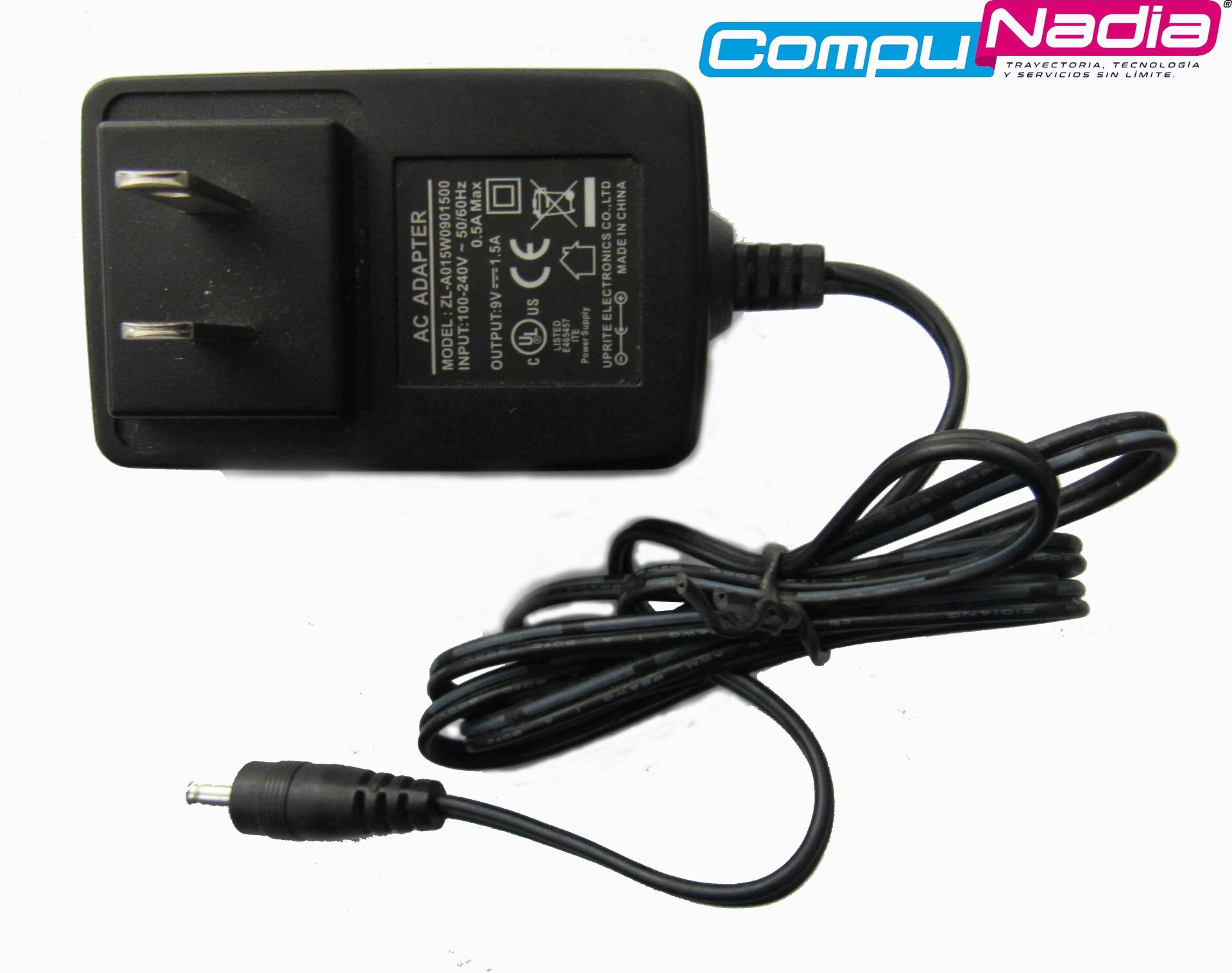 ADAPTADOR  DE CORRIENTE 9V 1.5A