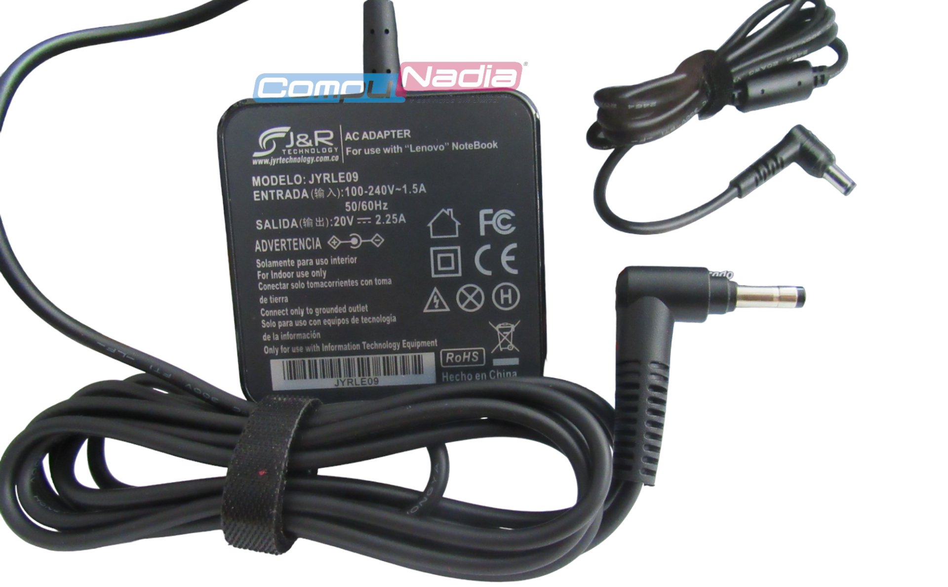 CARGADOR PARA PORTATIL JYRLE09 20V 2 25A