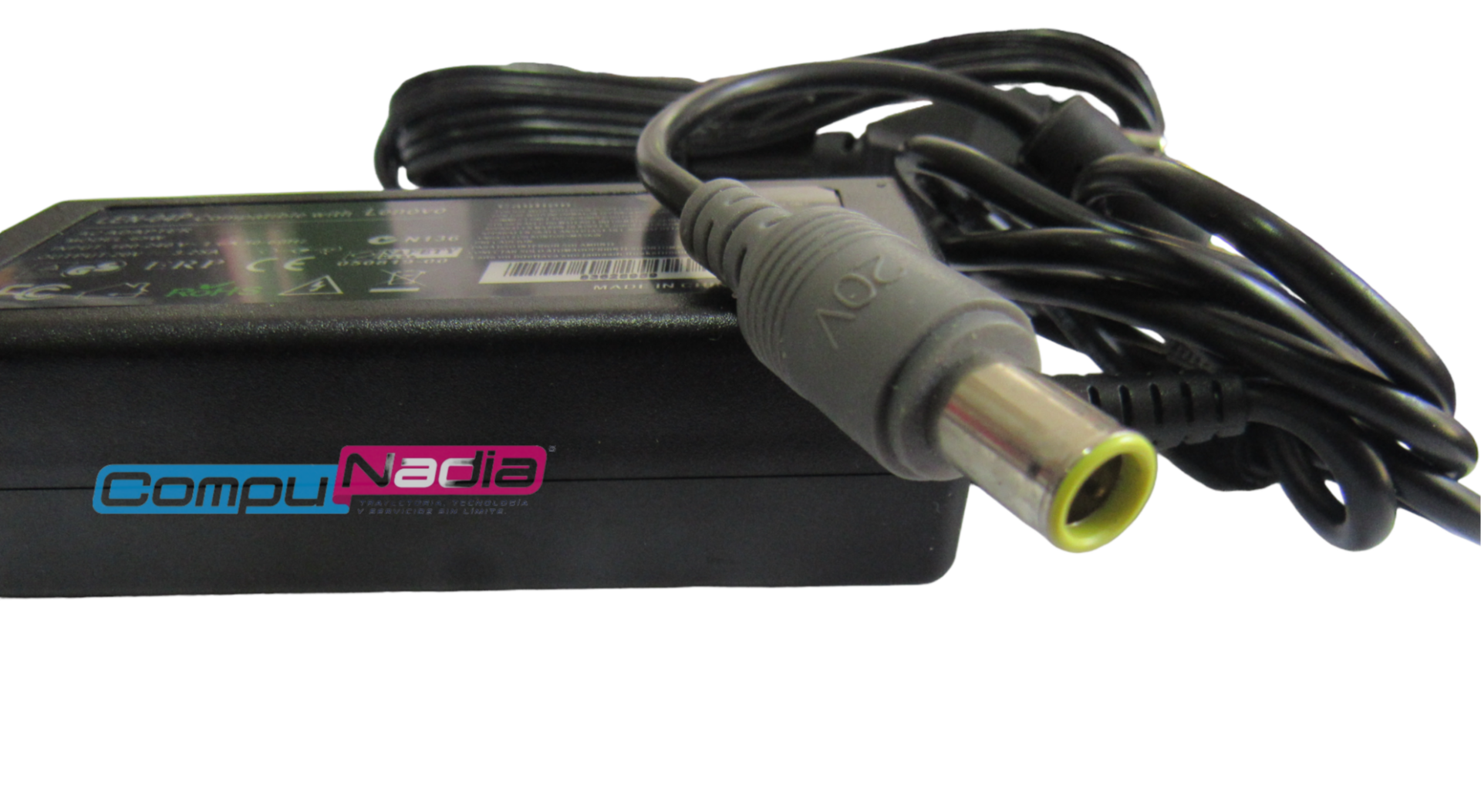 CARGADOR PARA PORTATIL LEN 20V 3.25A PREM JALTECH