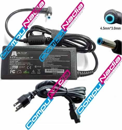 CARGADOR PARA PORTATIL HP 19.5V 3.33AH-07P JALTECH