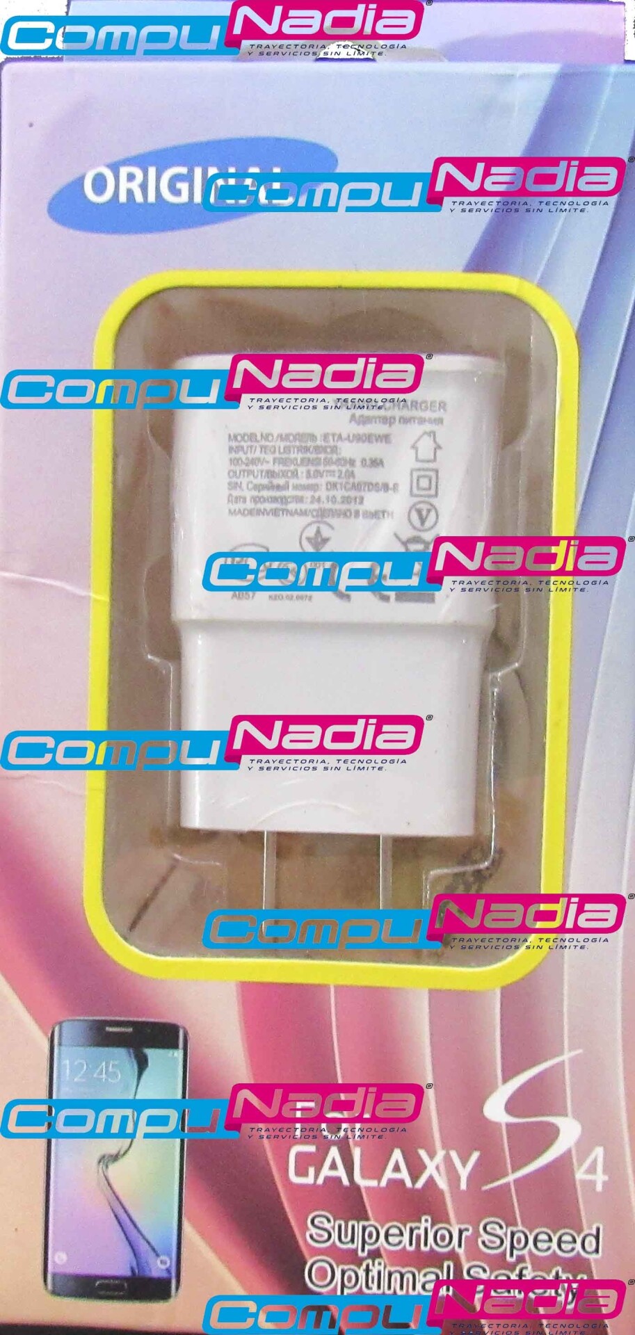 CARGADOR USB GALAXY S4 TIPO V 8