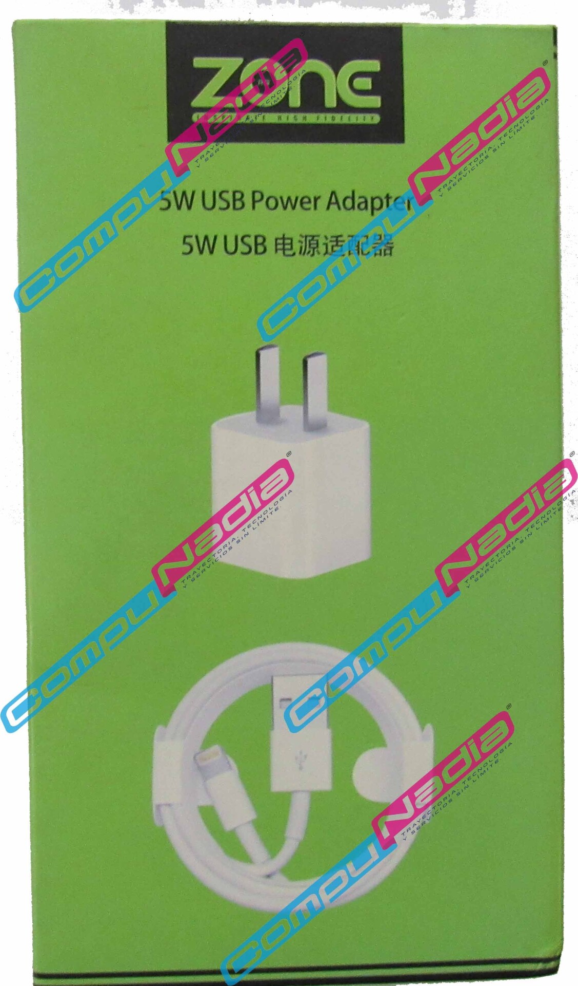 CARGADOR PARA IPHONE ZONE