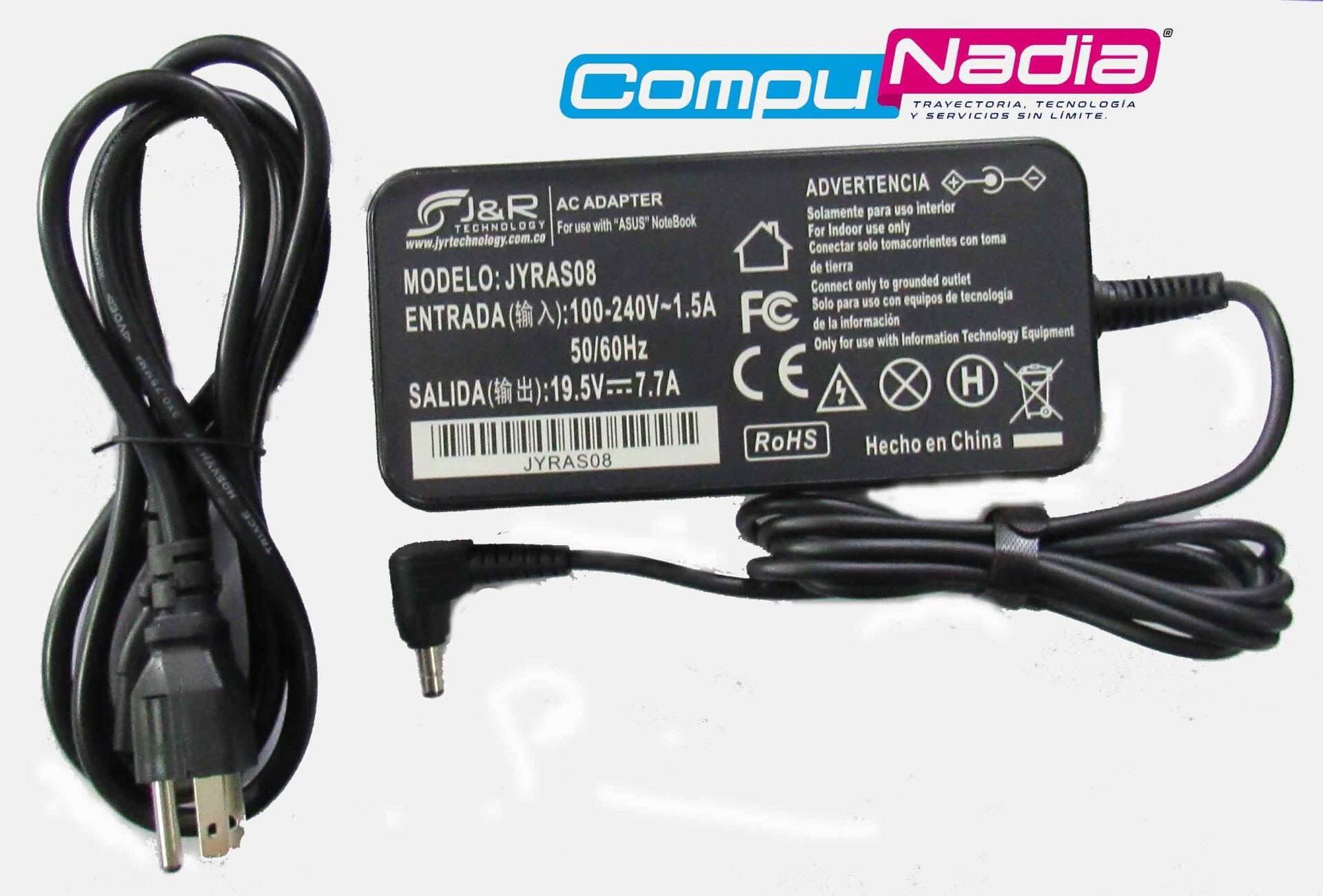 CARGADOR SLIM GAMING 19.5V 7.7A