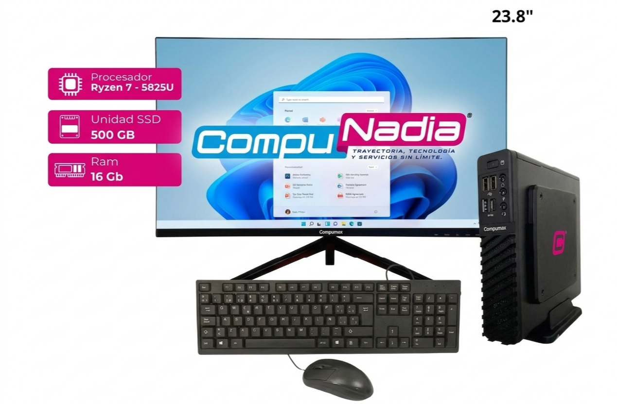 COMPUTADOR COMPUMAX  CON MINI TORRE RYZEN 7