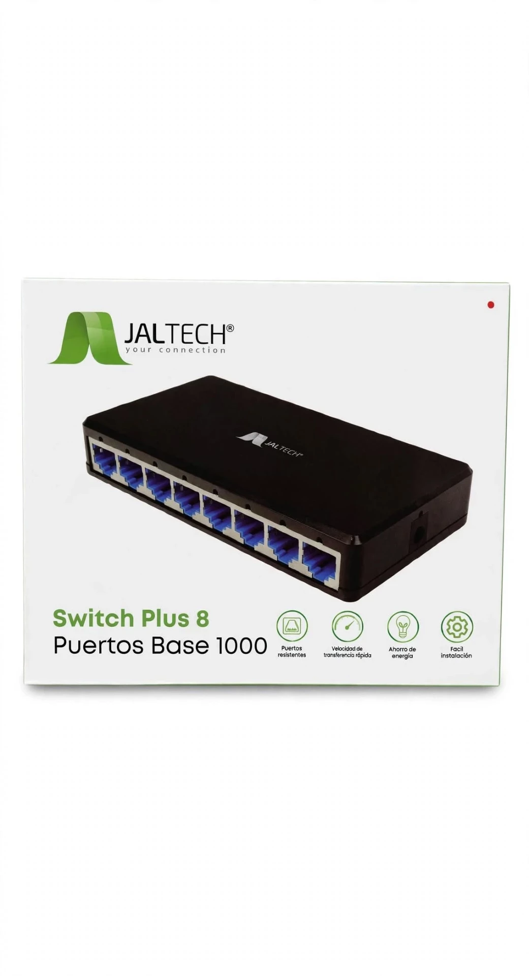SWITCH PLUS 8 PUERTOS BASE 1000 JAL