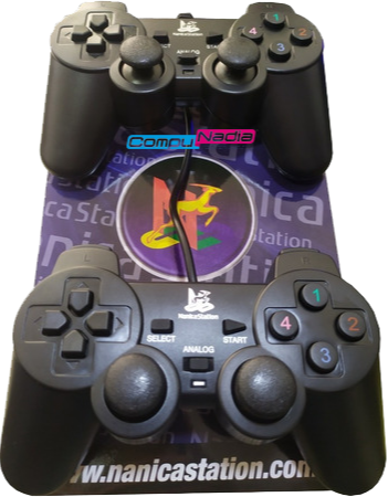 CONTROL ANÁLOGO DOBLE PARA PC MB-6028 NANICA STATION