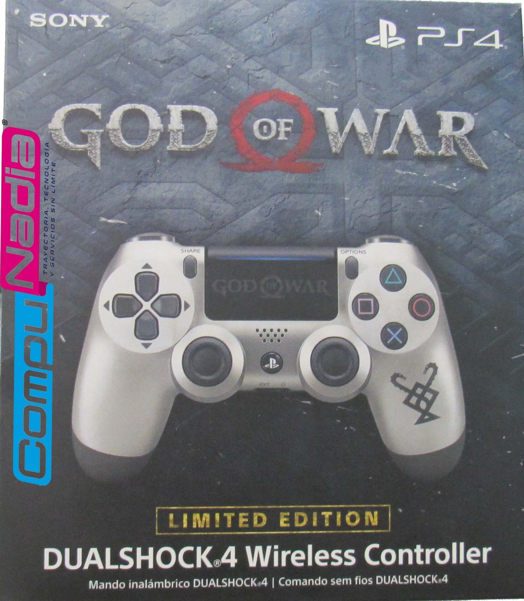 CONTROL SONY PLAY STATION 4 EDICION ESPECIAL GOD OF WAR