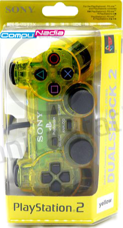 CONTROL PLAY STATION 2 DE COLORES AMARILLO