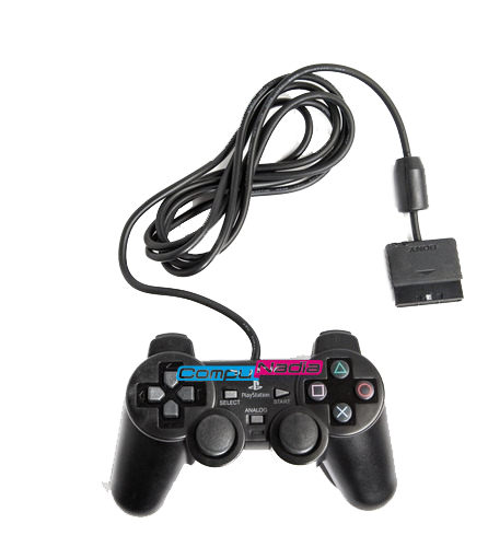 CONTROL SONY PLAY STATION NEGRO SEMI
