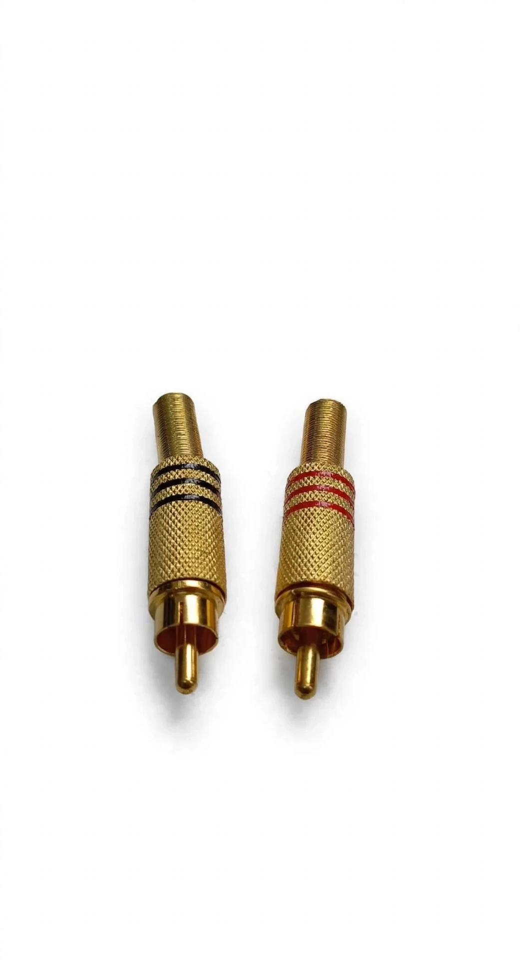CONECTOR RCA MACHO DESARMABLE SOLDABLE