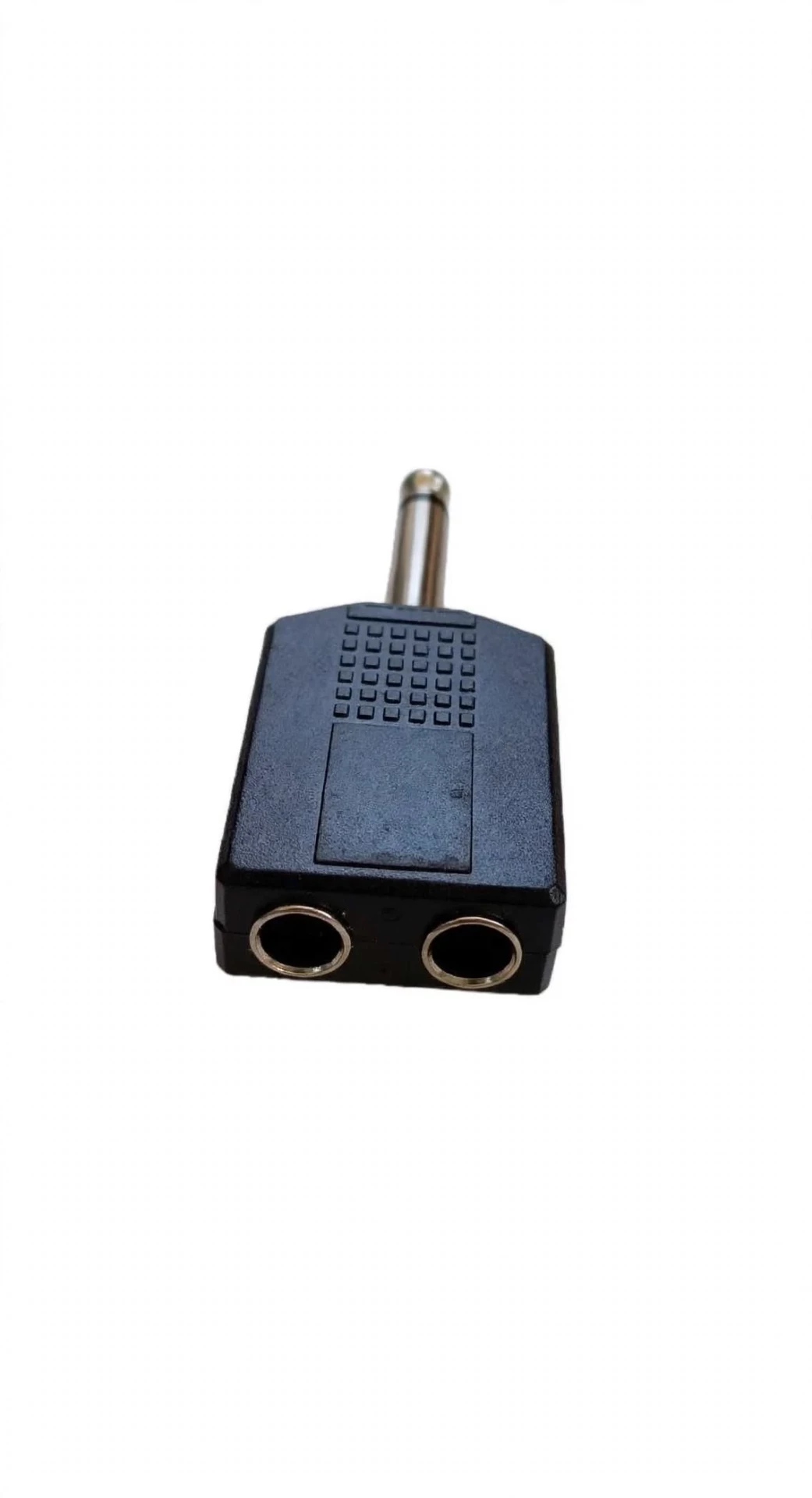 ADAPTADOR SPLITTER  DIVISOR EN Y DE AUDIO JACK 6.35 mm